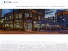Tablet Screenshot of kdsproperties.com
